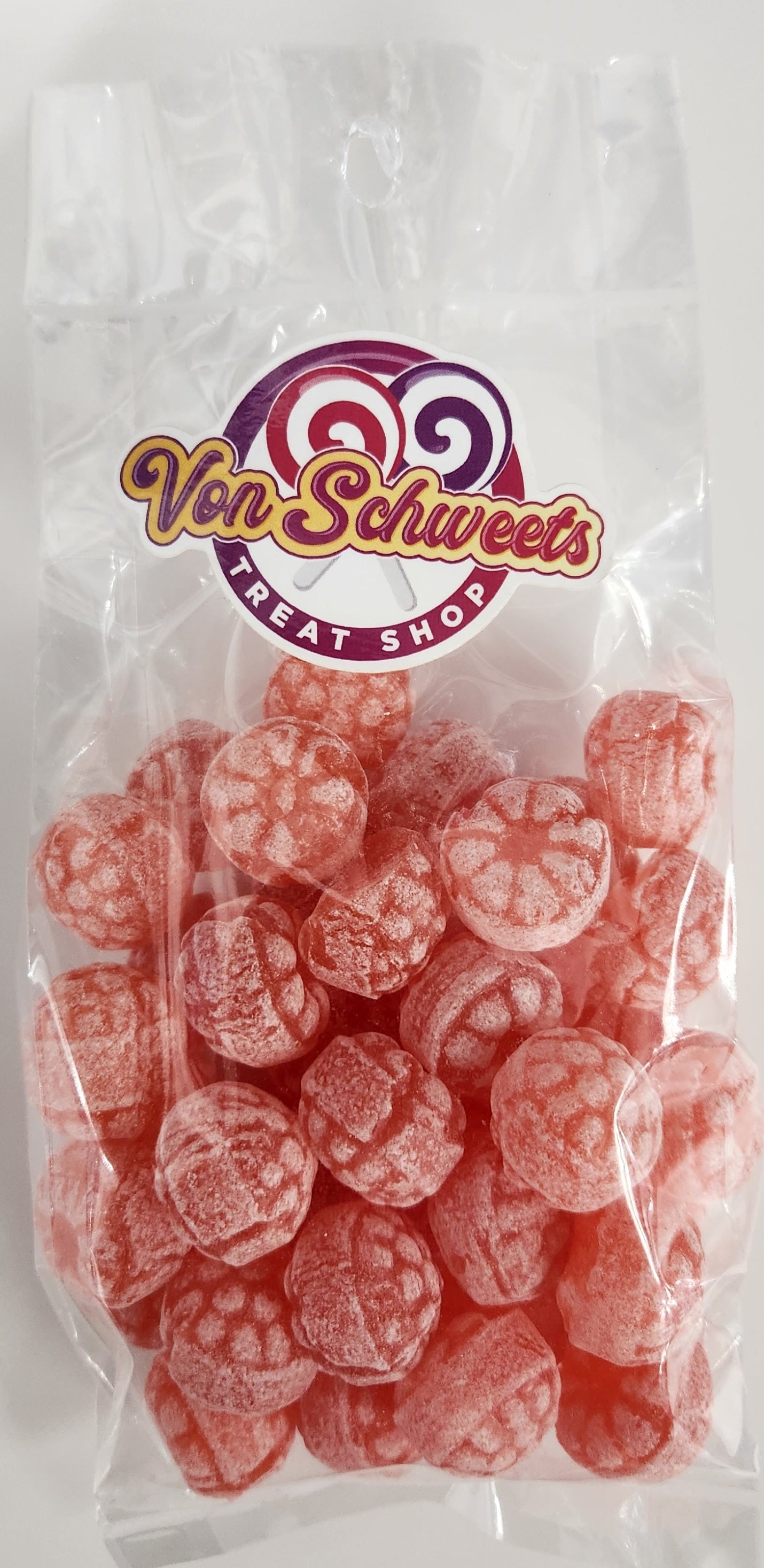 Dutch Raspberry Hard Candies (100g)