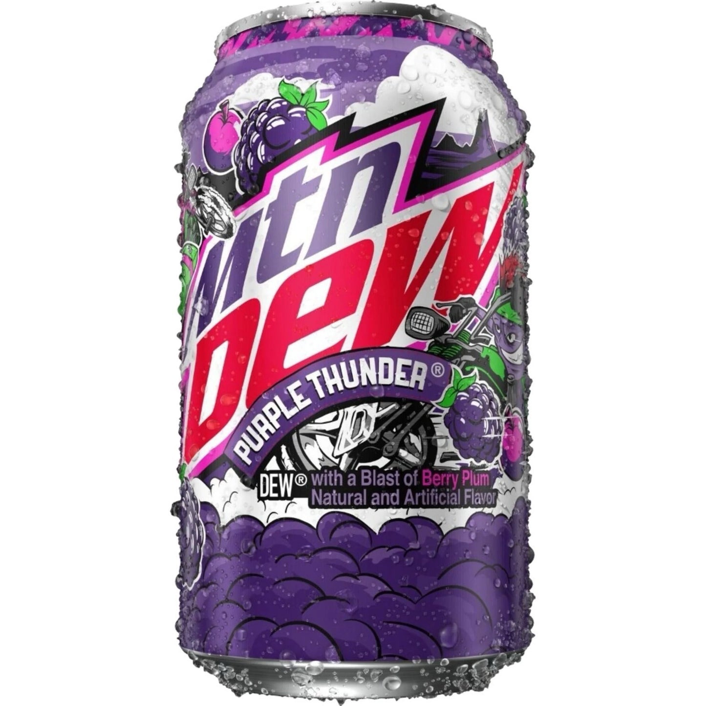 Mountain Dew Purple Thunder Soda (355ml)