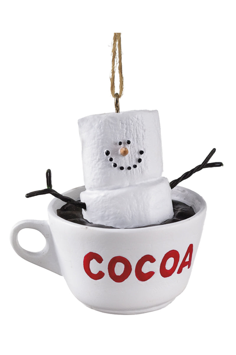 Ganz Toasted S'mores Cup of Cocoa Ornament