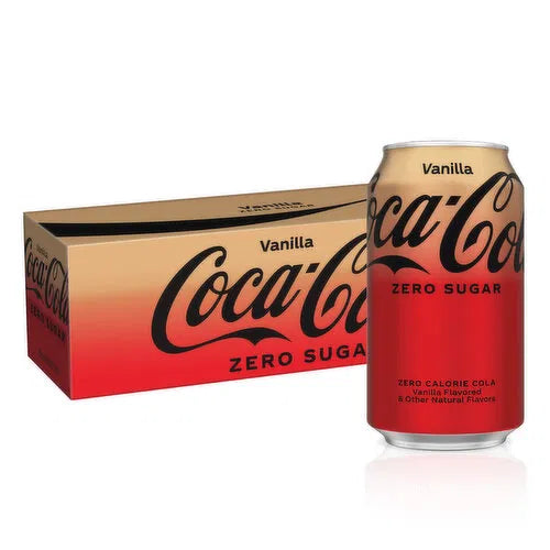 Coca-Cola Zero Sugar Vanilla Soda (355ml)