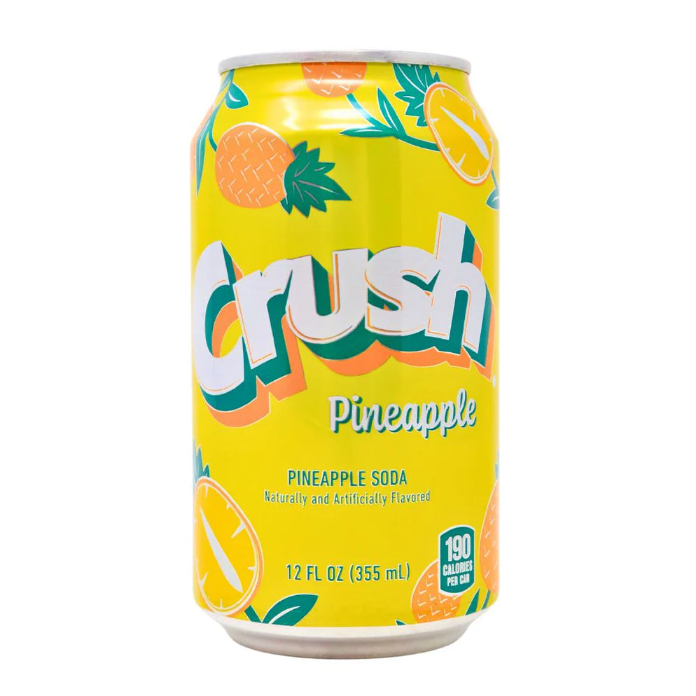 Crush Pineapple Soda (355ml)