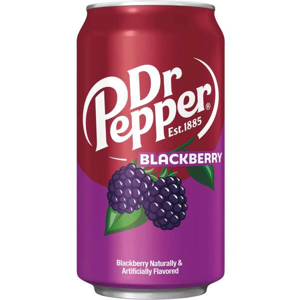 Dr Pepper Blackberry Soda (355ml)