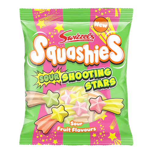 Swizzles Sour Shooting Stars Squashies