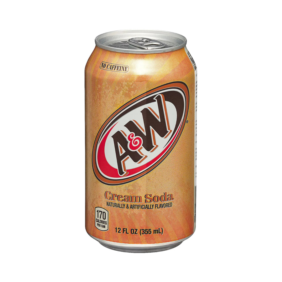 A & W Cream Soda (355ml)