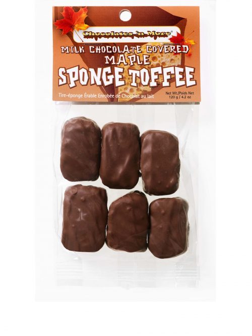 Sponge Toffee Milk Chocolate Maple (100g)