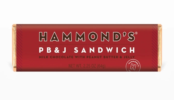 Hammond's Milk Peanut Butter & Jelly (64g)