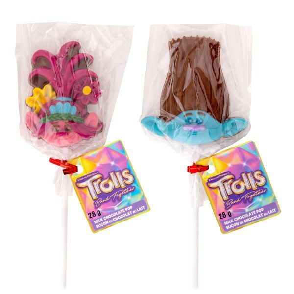 Trolls Chocolate Pops (28g)