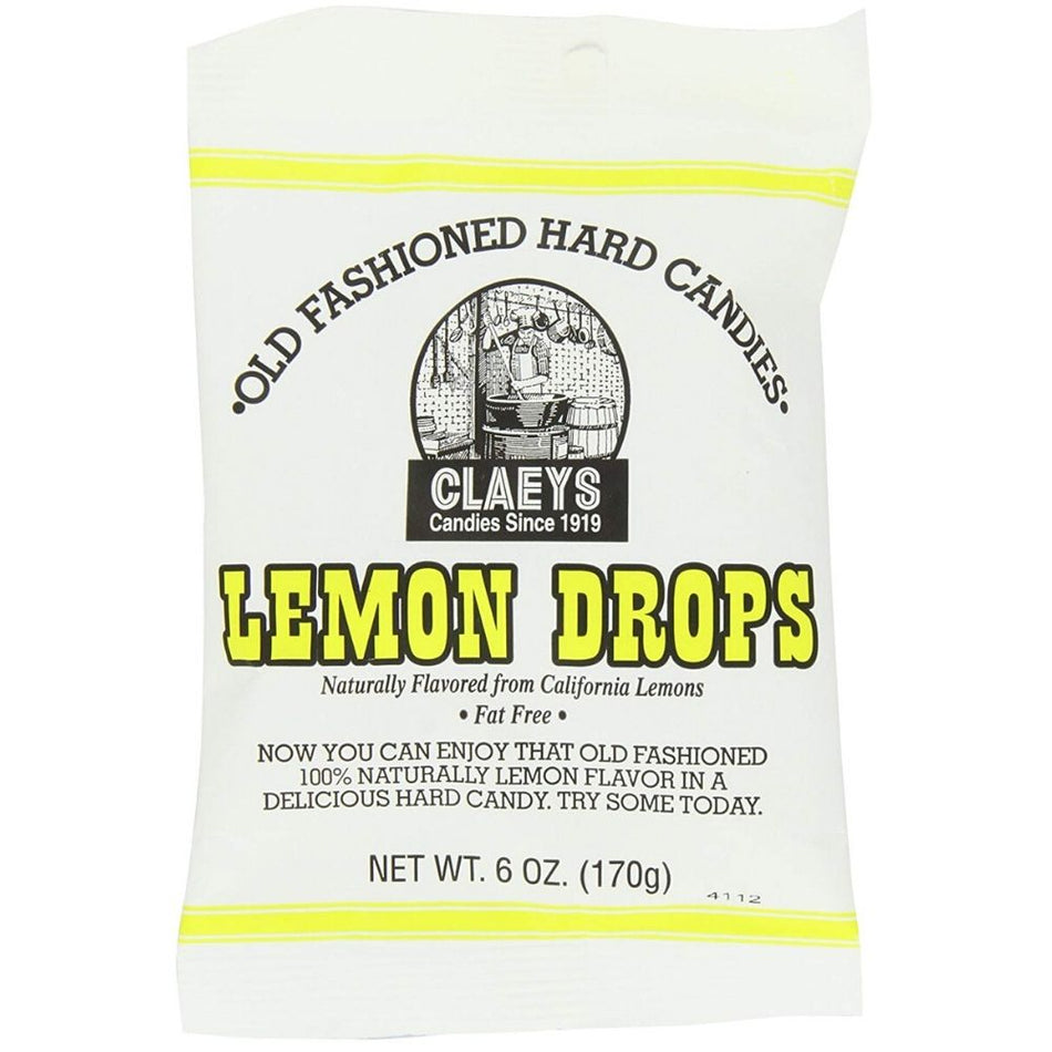 Old Fashioned Lemon Drop Hard Candies (170g)
