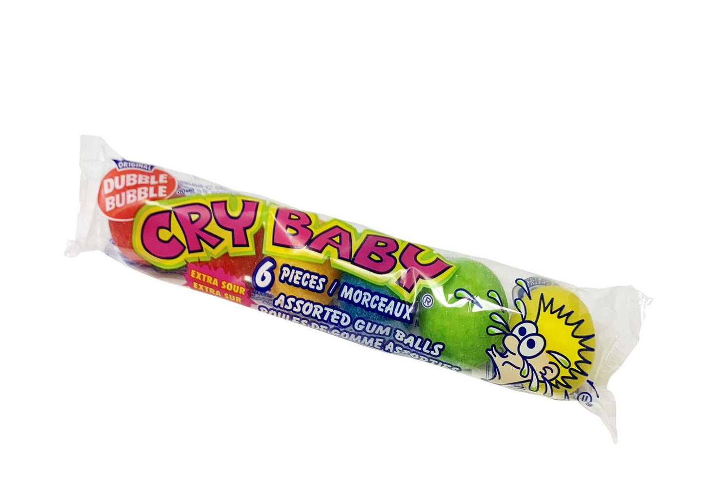 Dubble Bubble Extra Sour Cry Baby Rolls (36g)