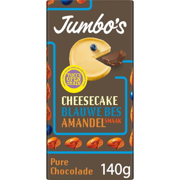 Jumbo’s Dark Blueberry Almond Cheesecake (140g)