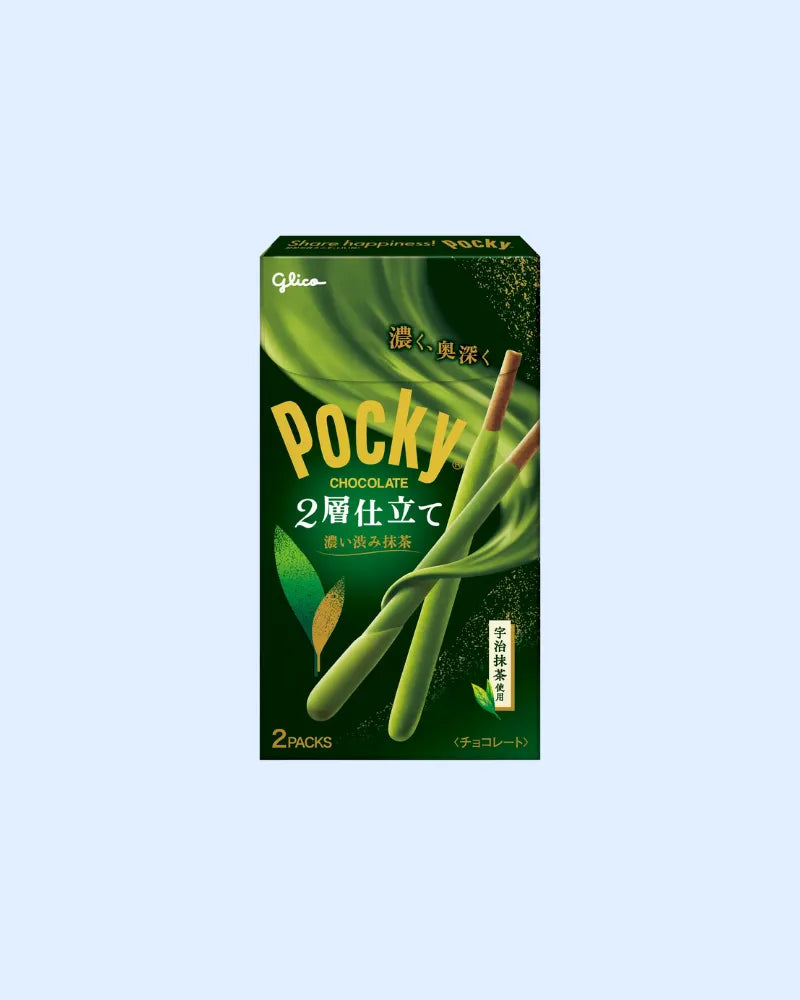 Two Layer Golden Matcha Pocky (70g)