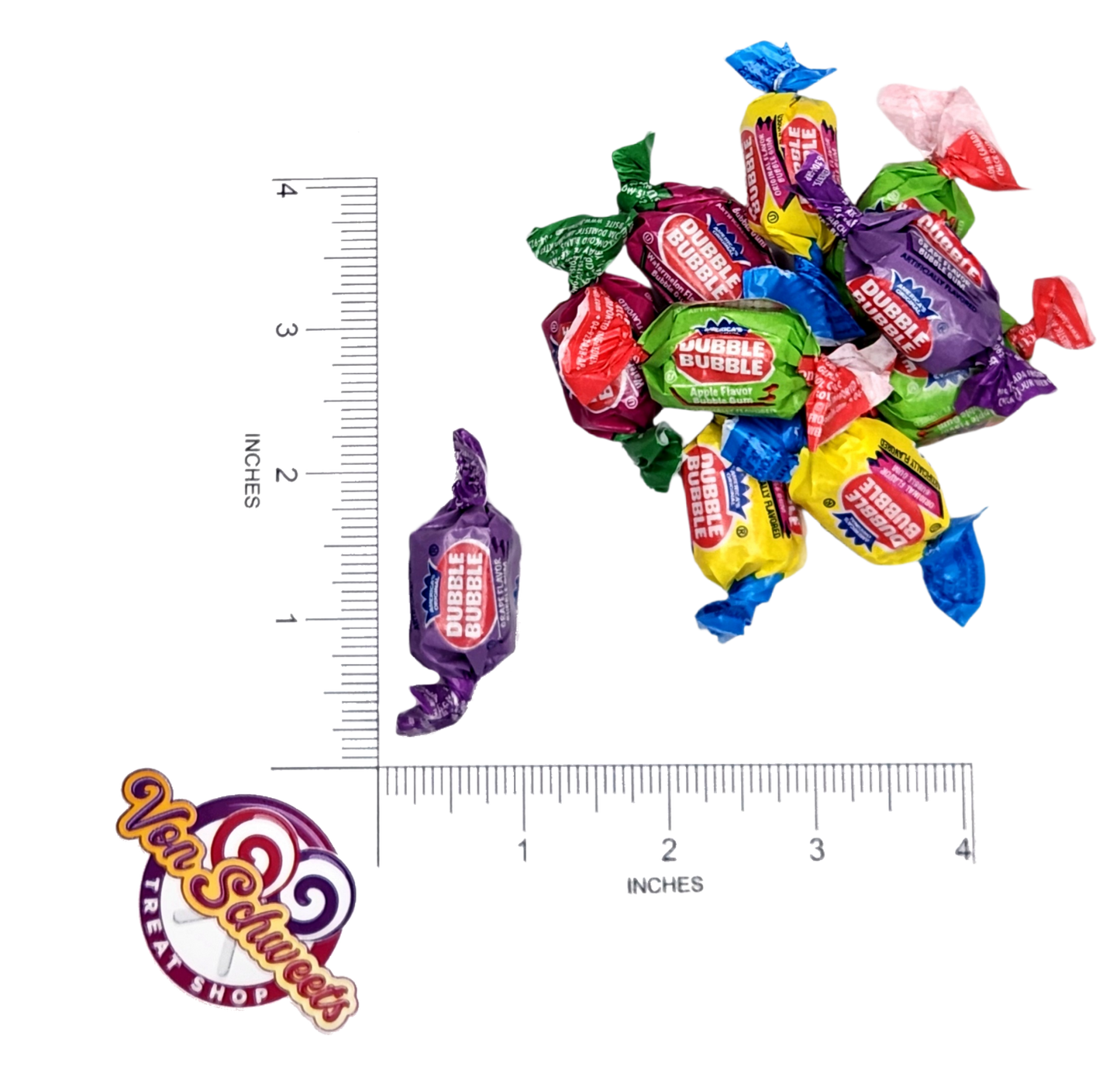 Dubble Bubble 4 Flavor Gum (50g)