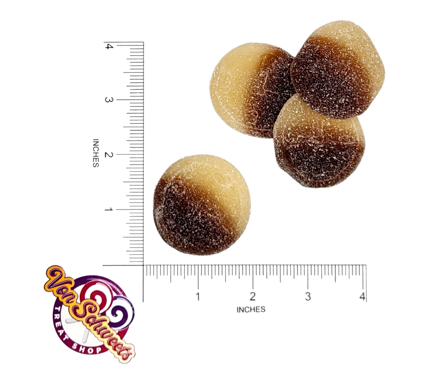 Swedish Sour Lemon Cola Clocks (50g)