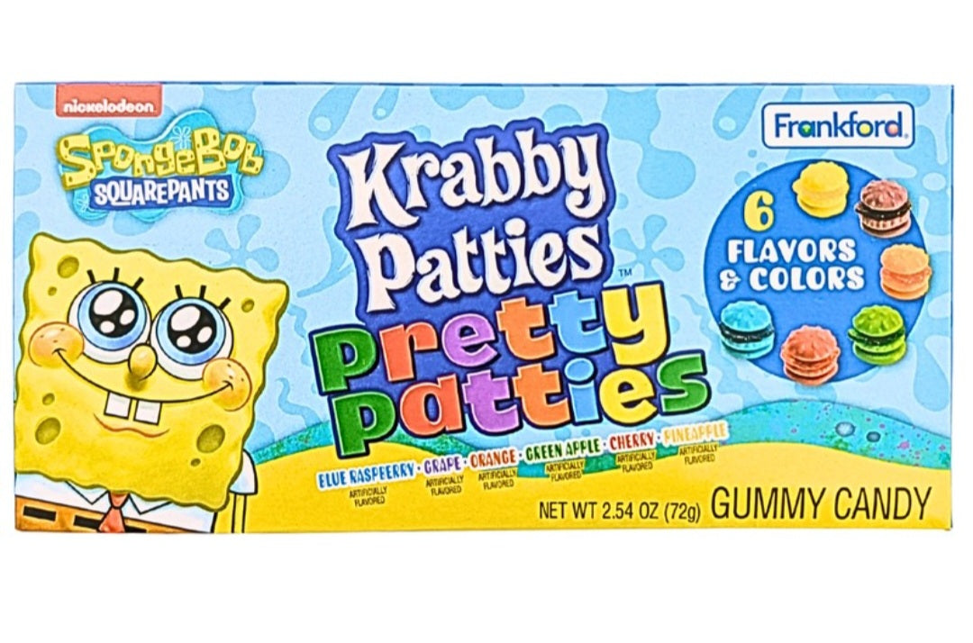 SpongeBob Colors Krabby Patties (72g)