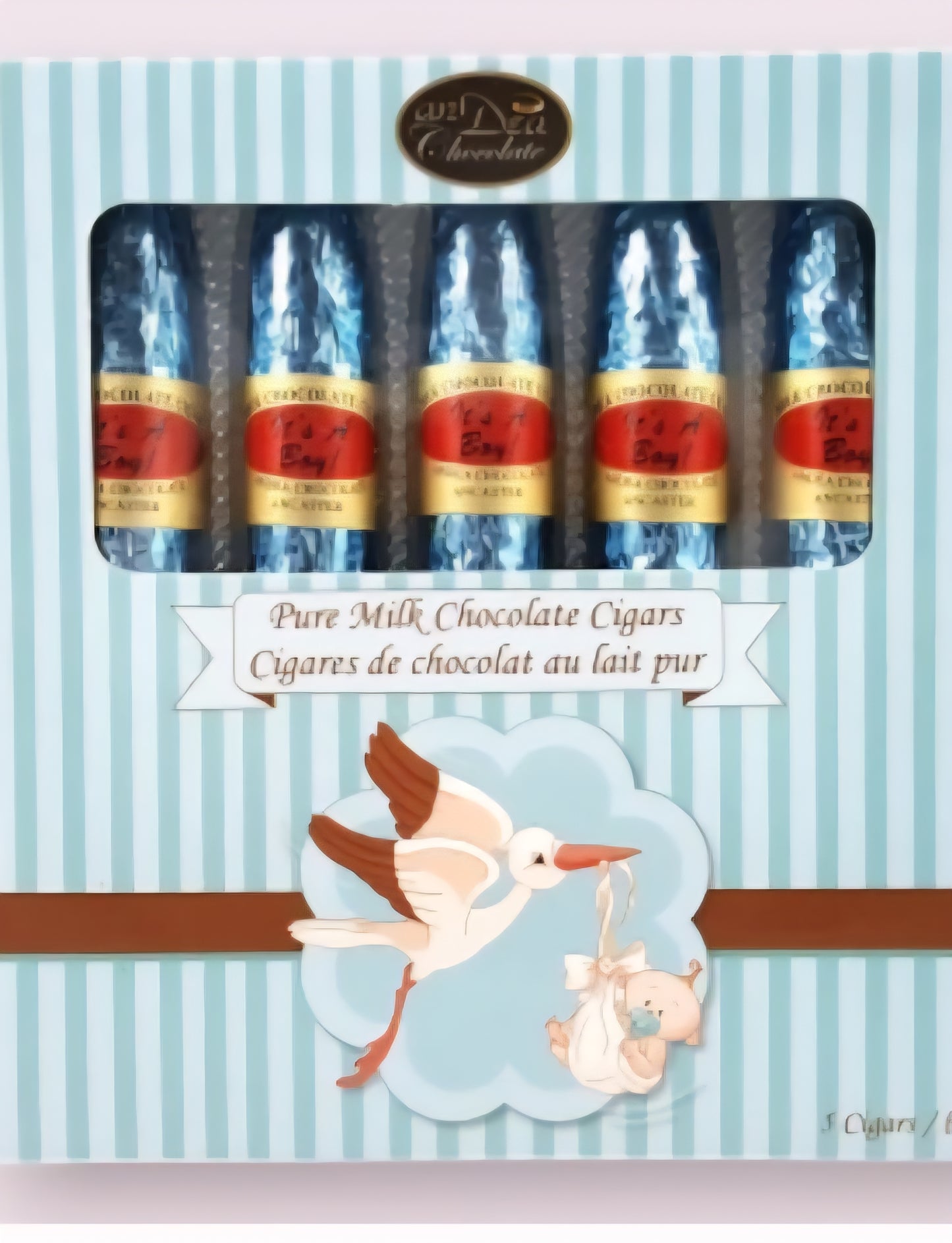 "It's A Boy" Milk Chocolate Cigars (5 pack)