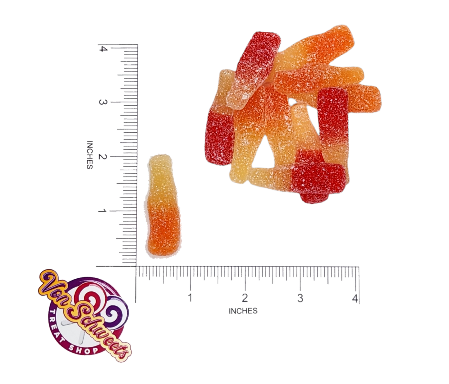 Orange & Strawberry Bottles (50g)