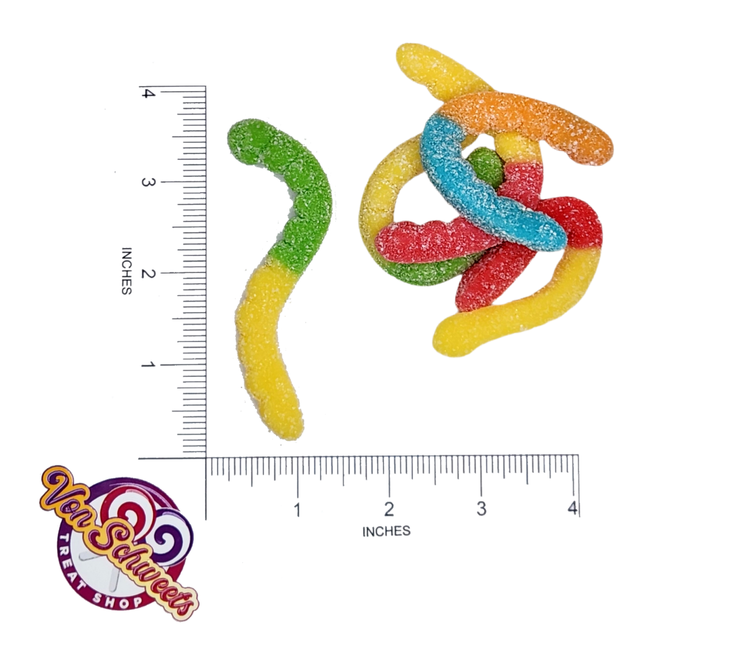 Sour Neon Worms (50g)