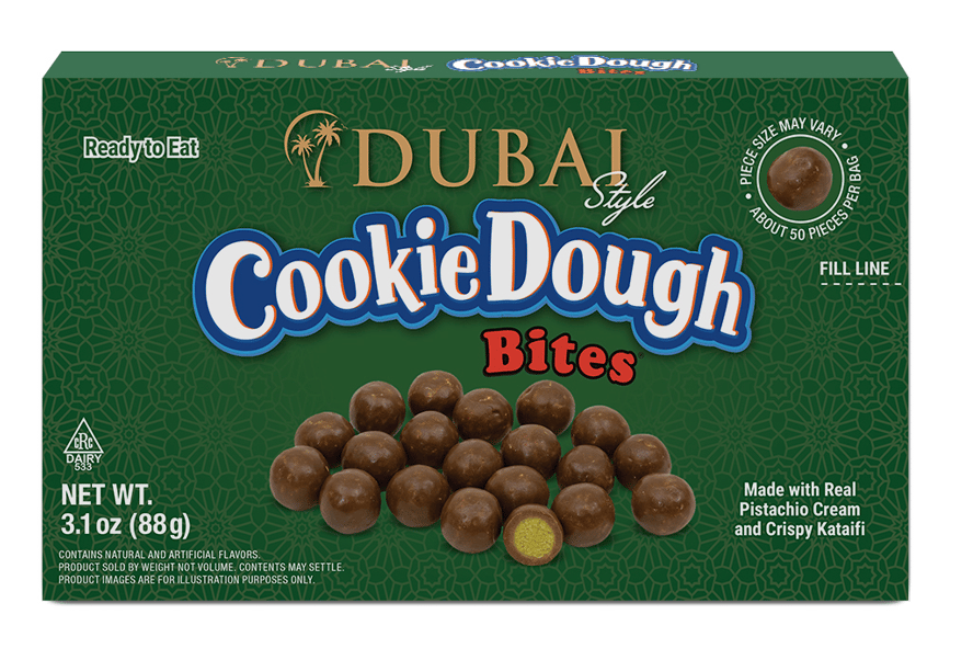 Cookie Dough Bites Dubai Pistachio & Kataifi (88g)