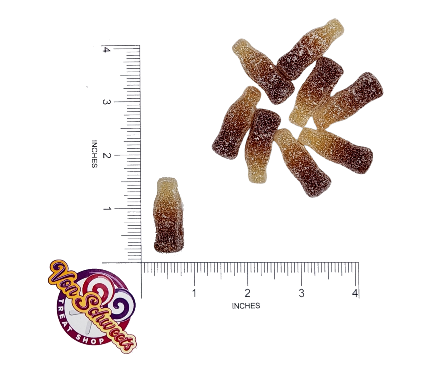 Sour Cola Bottles (50g)