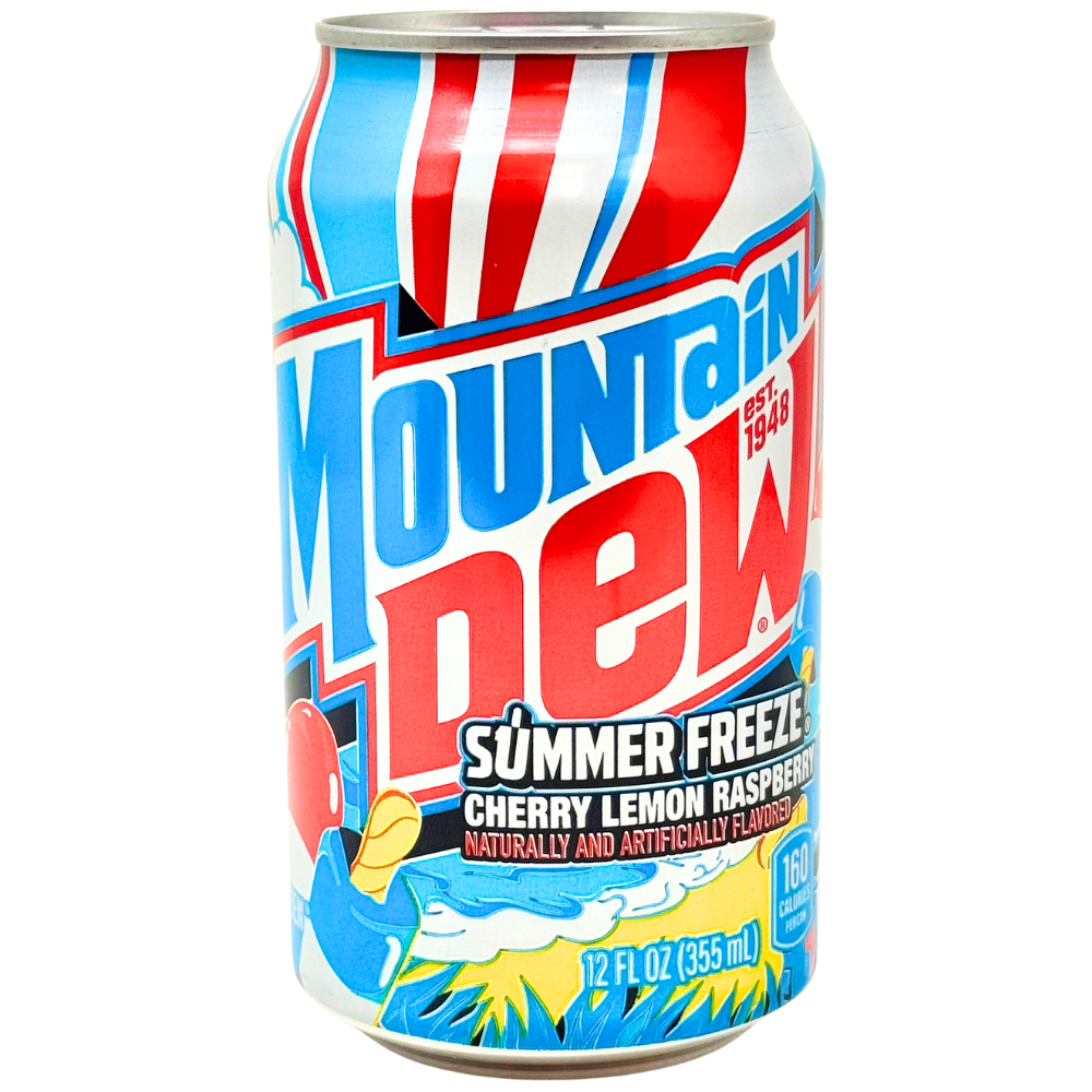 Mountain Dew Summer Freeze Soda (355ml)