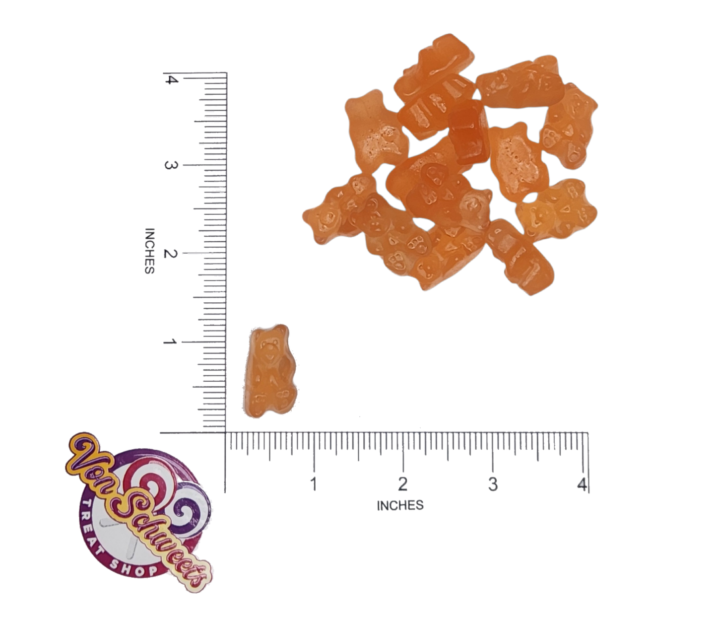 Positively Pink Grapefruit Bears (50g)
