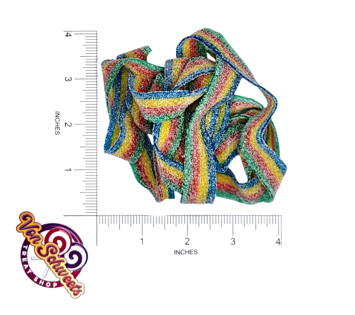 Rainbow Sour Belts (55g)