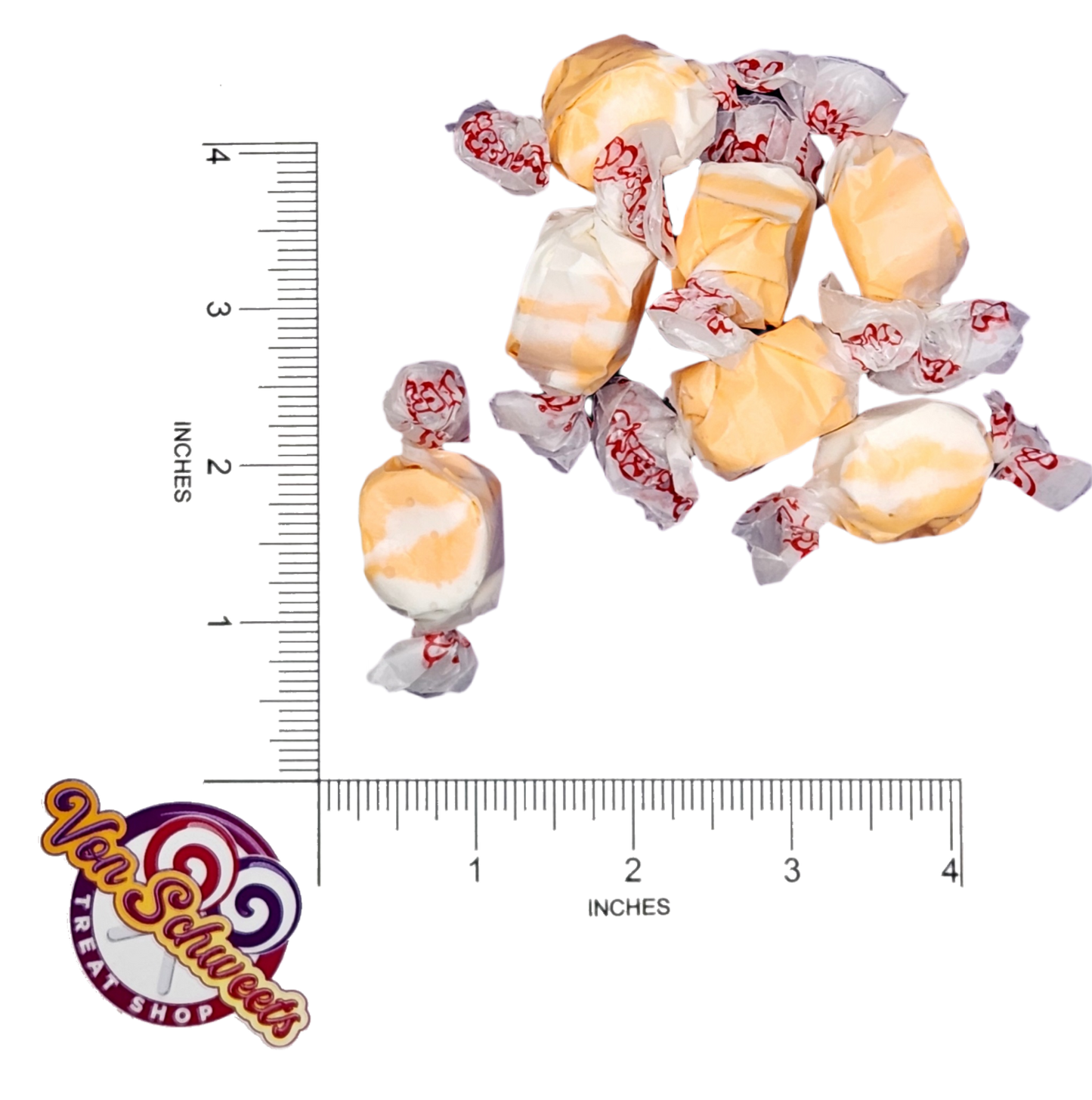 Peaches 'N' Creme Salt Water Taffy (50g)