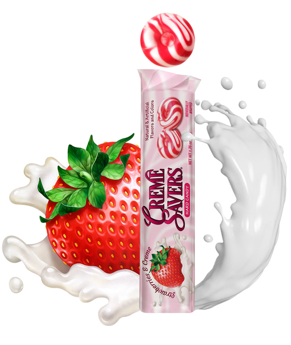 Creme Savers Strawberries and Creme