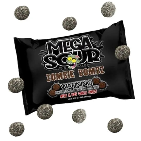 Mega Sour Zombie Bombz Hot Chili Twist (104g)