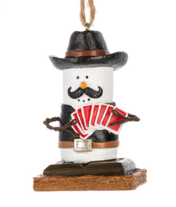 Ganz Toasted S'mores Card Player Ornament