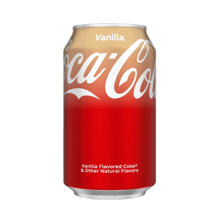 Coca-Cola Vanilla Soda (355ml)