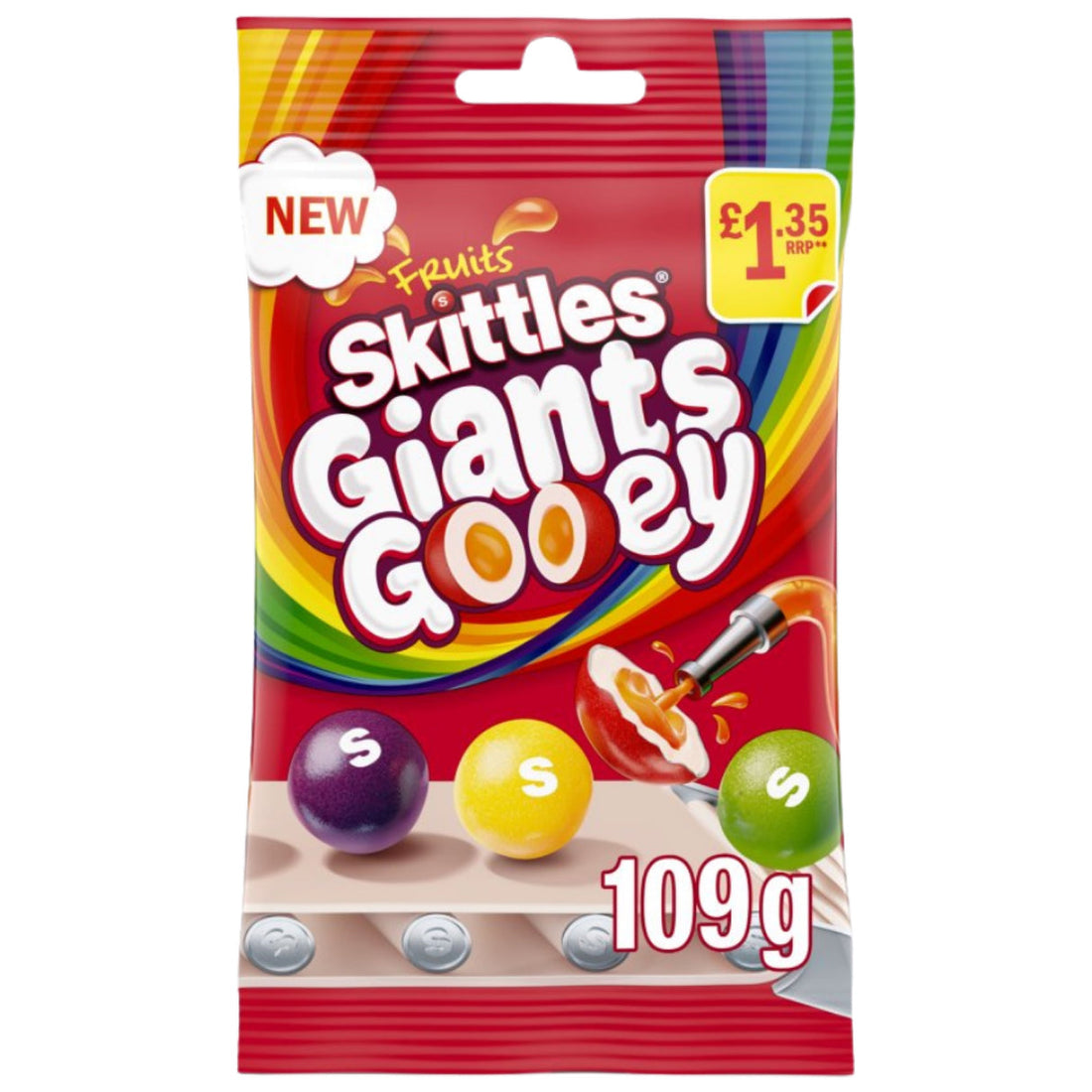 Skittles Giant Gooey Chews (109g)