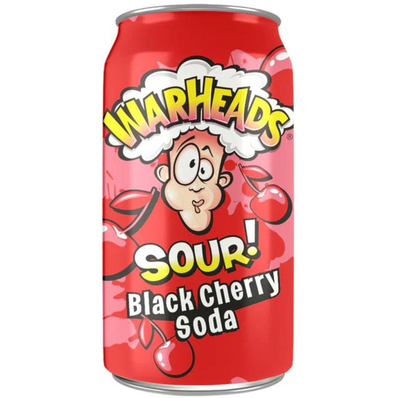 WarHeads Sour Black Cherry Soda (355ml)