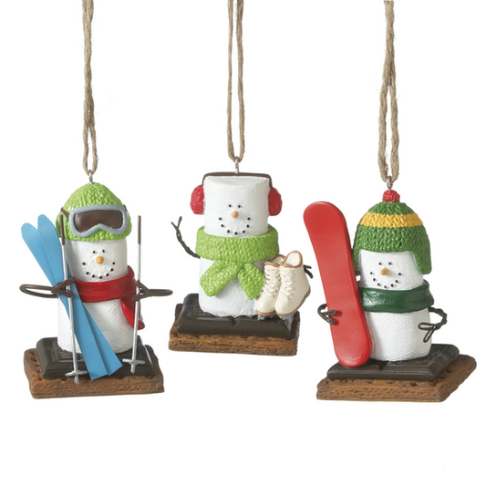 Ganz Toasted S'mores Winter Sports Ornament