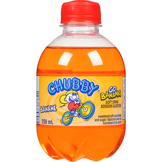 Chubby Go Bananas Soda (250ml)