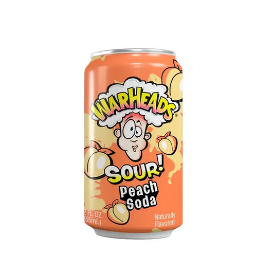 WarHeads Sour Peach Soda (355ml)
