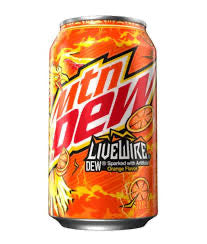 Mountain Dew Livewire Soda (355ml)