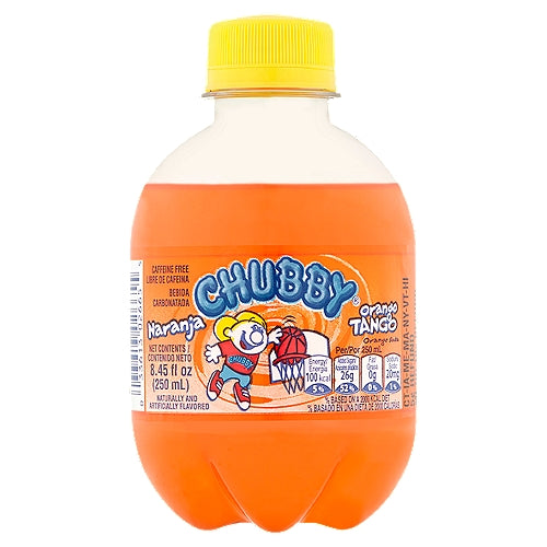 Chubby Orange Tango Soda (250ml)