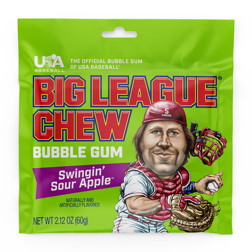 Big League Chew Sour Apple (60g)