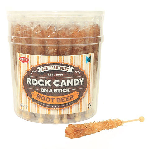 Rock Candy Lollipop Root Beer (22g)