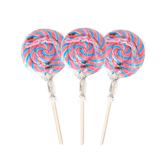 Sweet Whirl Extra Large Bubblegum Lollipop (180g)