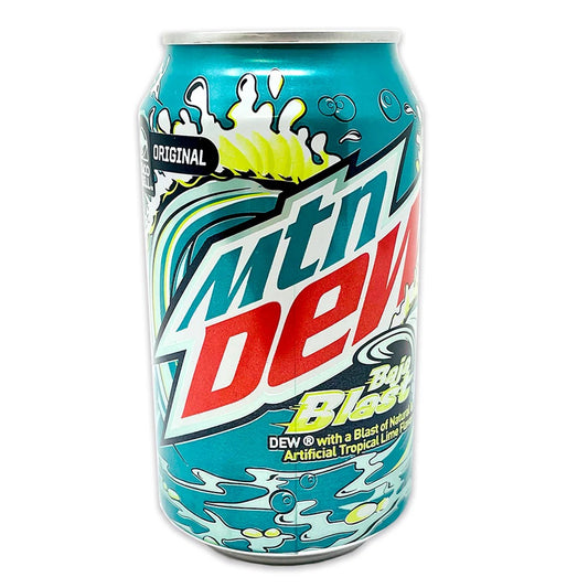 Mountain Dew Baja Blast Soda (355ml)