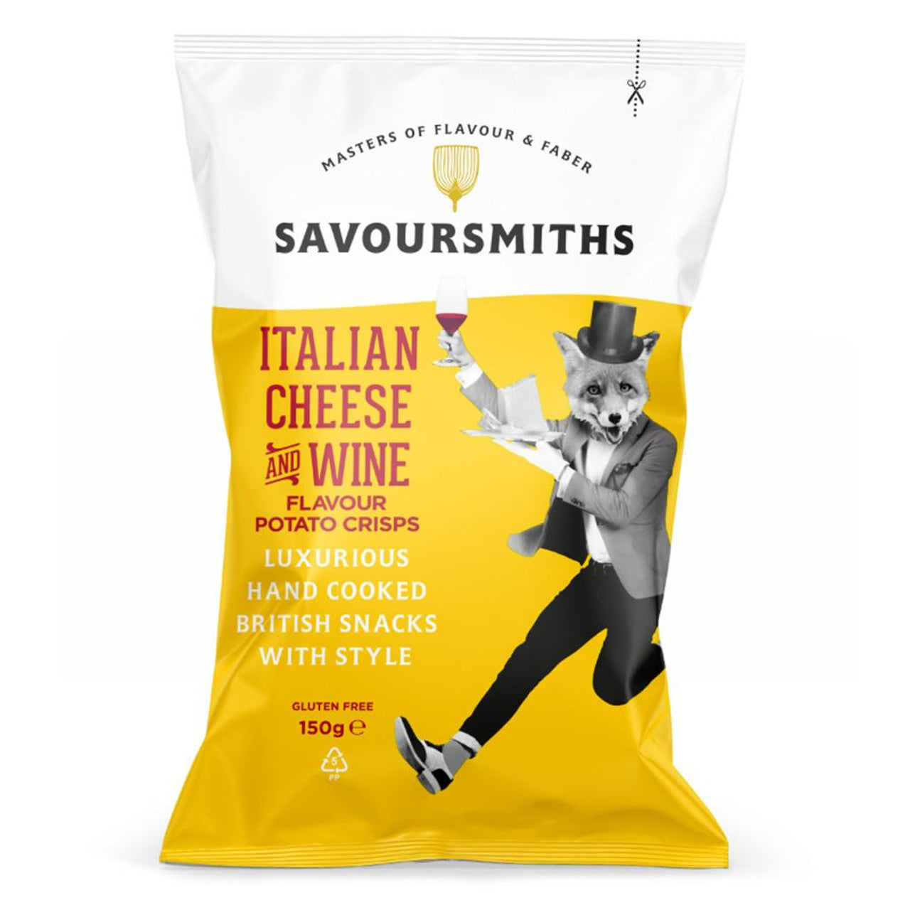 Savoursmith Italian Cheese and Wine Crisps (150g)