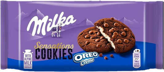 Milka Sensations Cookies Oreo Creme (156g)