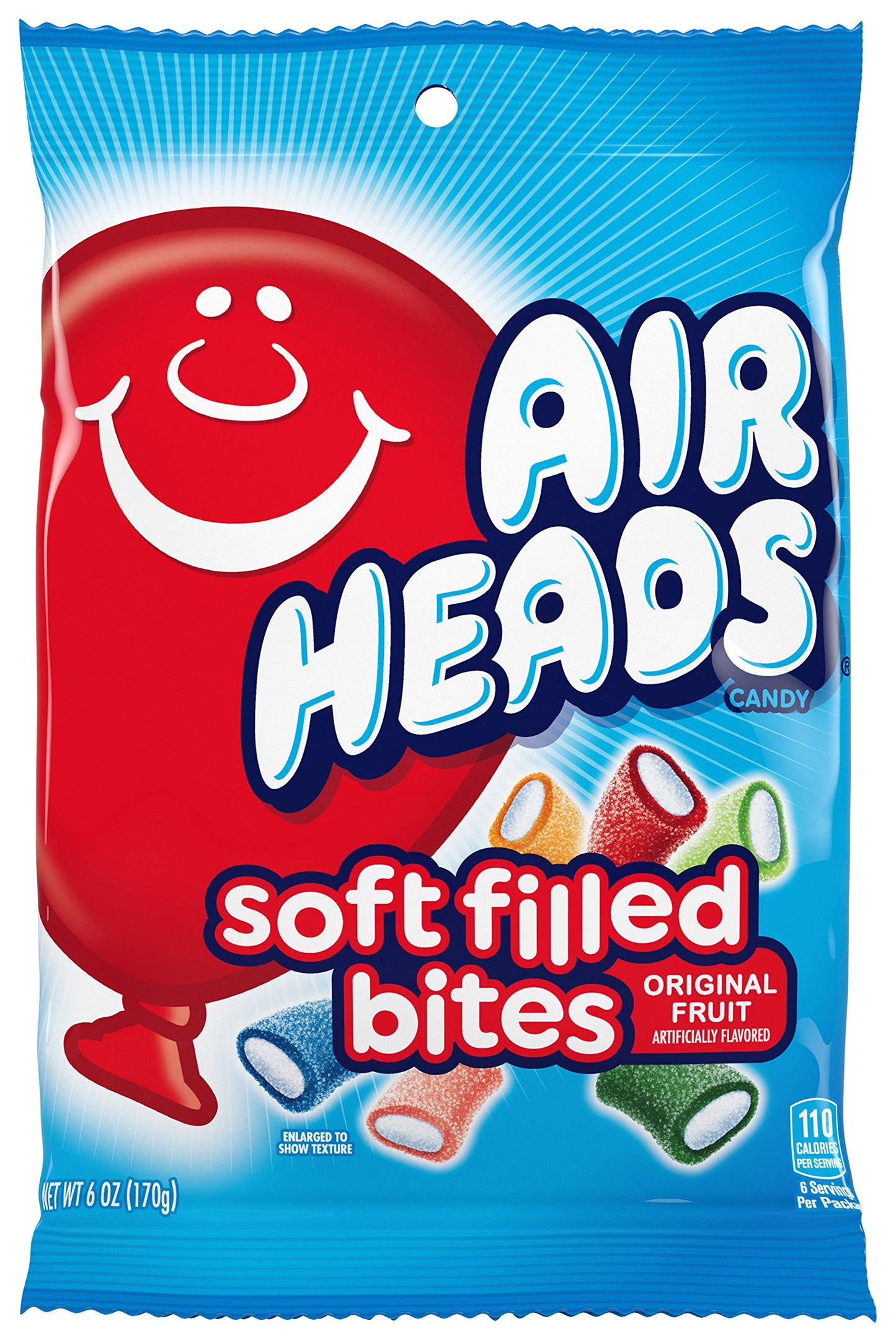 Airheads Soft Filled Bites (170g)