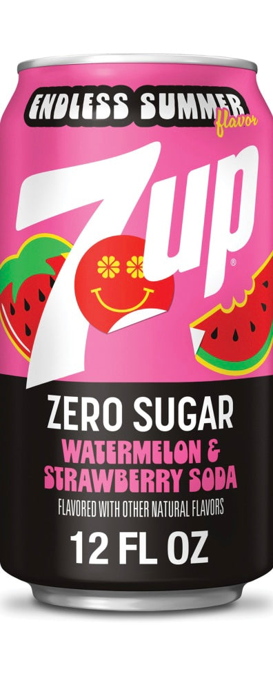 7up Endless Summer Soda Zero Sugar (355ml)