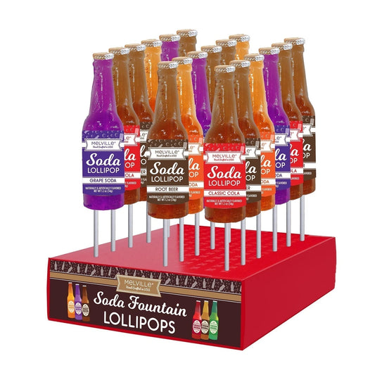 Melville Soda Fountian Lollipops