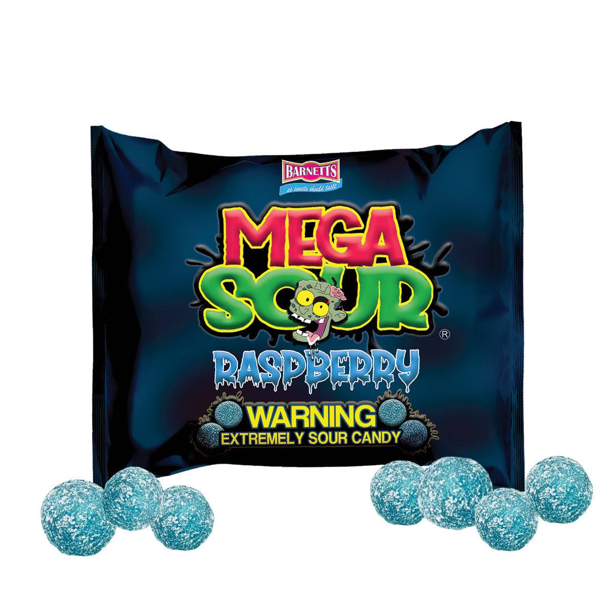 Mega Sour Raspberry (104g)