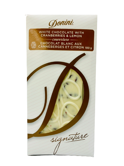 Donini Signature White Cranberry & Lemon (100g)