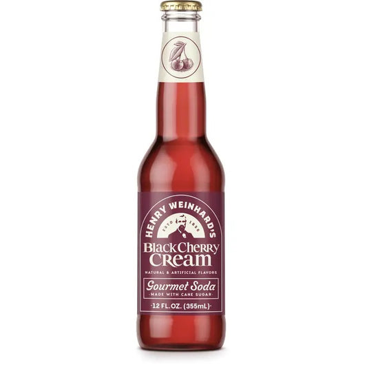 Henry Weinhard’s Black Cherry Cream 12FL.OZ ( 355ml )
